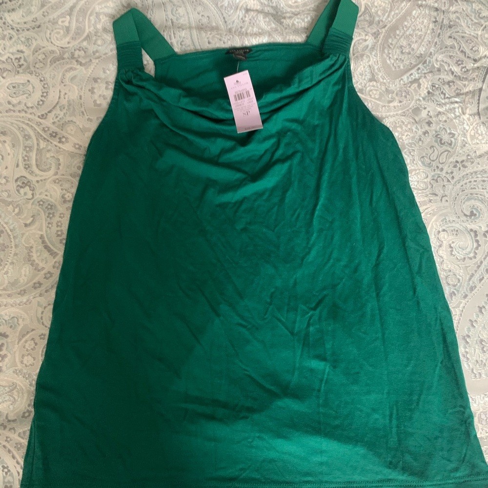Ann Taylor green top size small petite